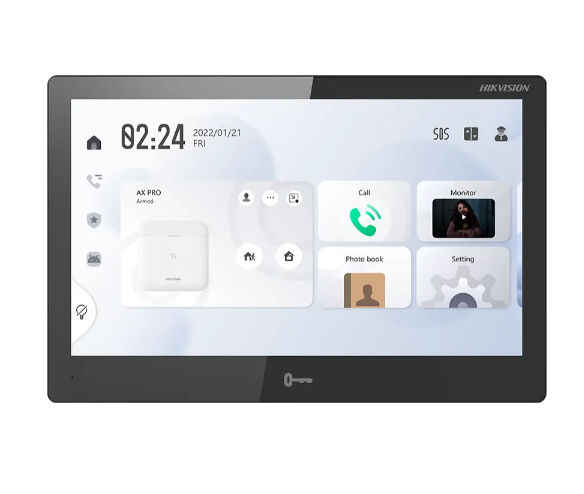 DS-KH9510-WTE1 B Black ANDROID IP DOMOFON HIKVISION
