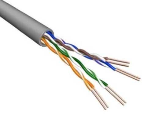 AOPEN CAT5E UTP 24AWG SOLID 305M GREY WRN