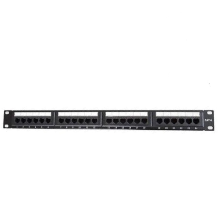 SHTURMANN CAT6 UTP PATCH PANEL 24 PORTS 1U SLT %35100