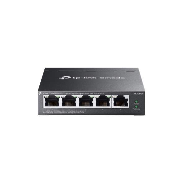 Tp-link ES205GP UN Omada 5-Port Gigabit Easy Managed Switch with 4-Port PoE+