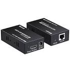 HQ27 — HDMI Uzadıcı (Extender) tək Cat5e/6 kabel ilə - 50 Metr