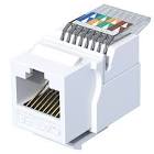 TT69 — Cat6 180° Alətsiz Şəbəkə Modulu (Keystone Jack)