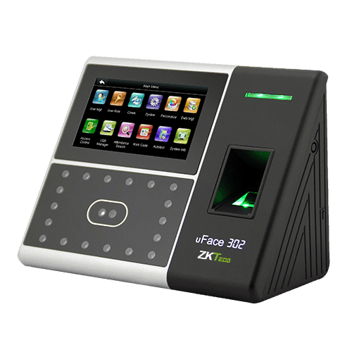 ZKTeco uFace302 — Multi-Biometrik Üz Tanıma və Barmaq İzi Terminalı
