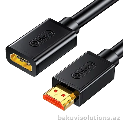 HX2 — HDMI Uzadıcı Kabel (Male to Female) 4K UHD