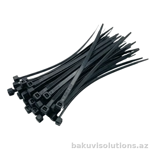 LX25 - Kabel bağları 4.6*300mm Qara