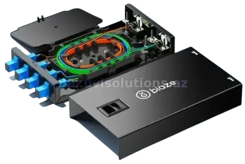 TT93-4SM-SC — 4 Portlu SC Fiber Optik Terminal Qutusu (4 Core, SM)
