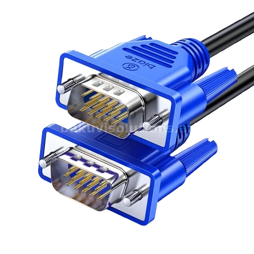 XL2-blue — High Definition VGA Kabel (3+6 Core), Göy