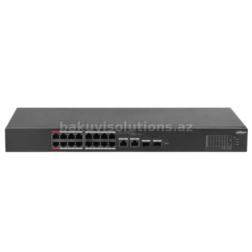 Dahua DH-CS4218-16ET-240 16 Portlu PoE Kommutator
