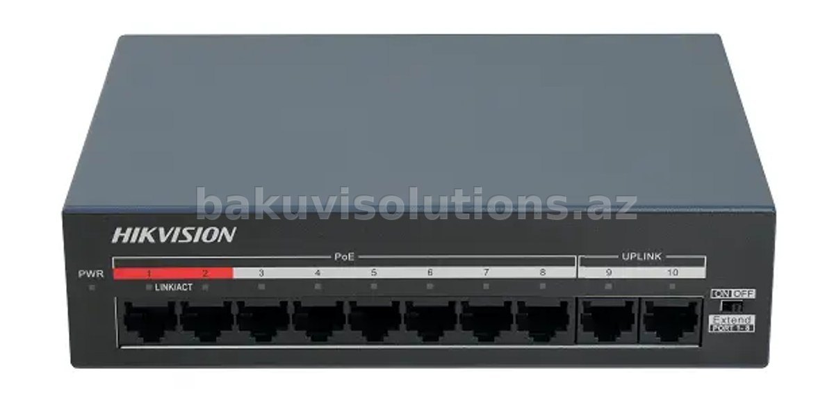 Hikvision DS-XS10-P PoE Kommutator