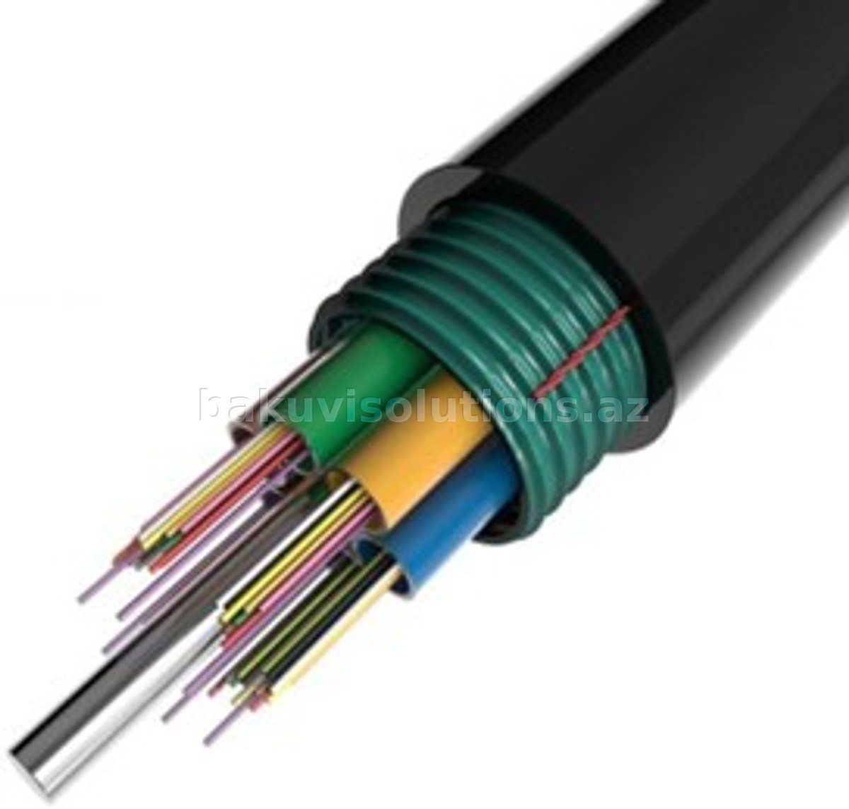 Shturmann FO24 SM 9/125 Polad Məftil Zirehli Fiber Optik Kabel
