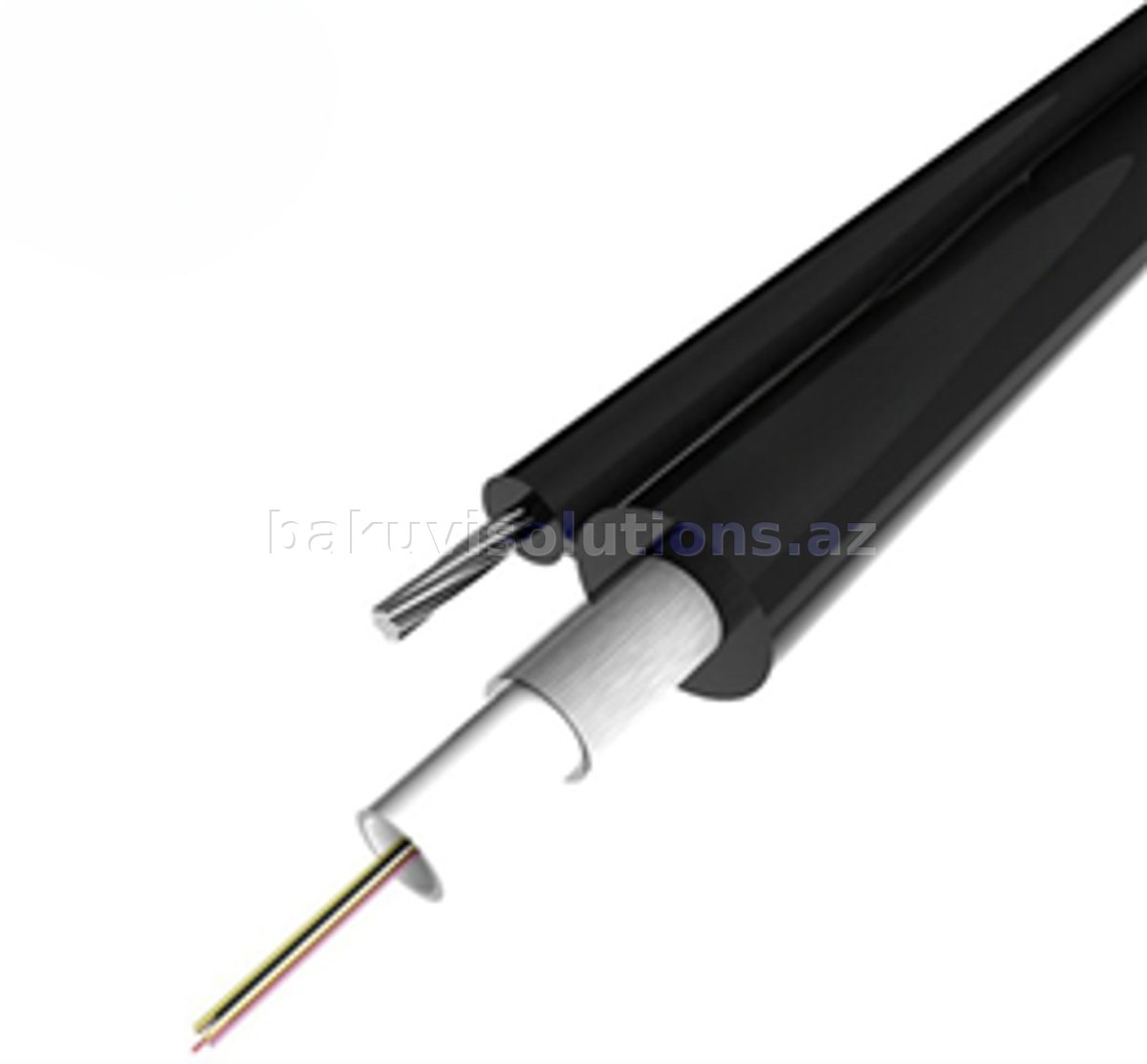 Shturmann FO4 SM 9/125 Troslu (Hava Xətti) Fiber Optik Kabel