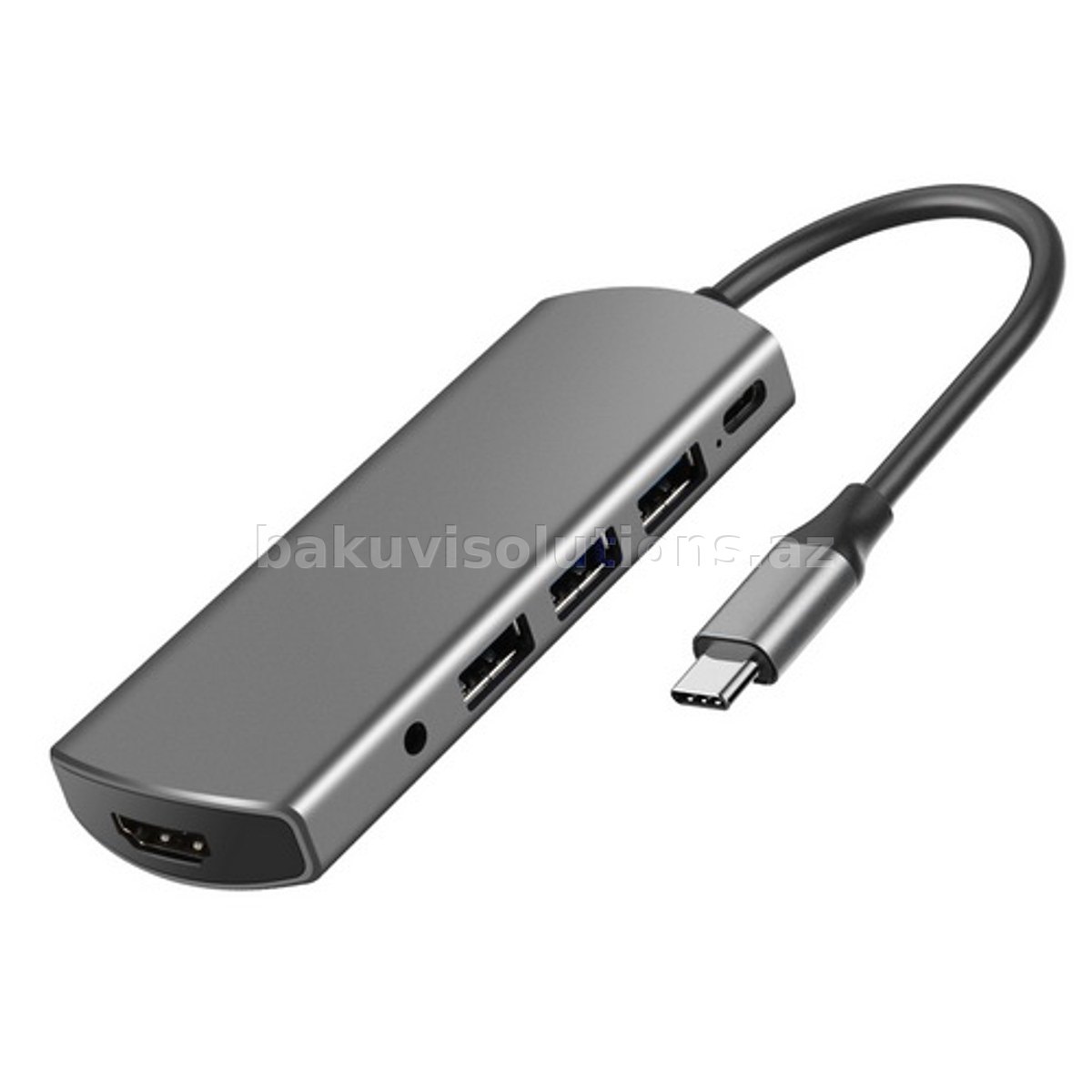 VCOM CU4641 USB-C 8 in 1 USB-C Hub / Docking Stansiya