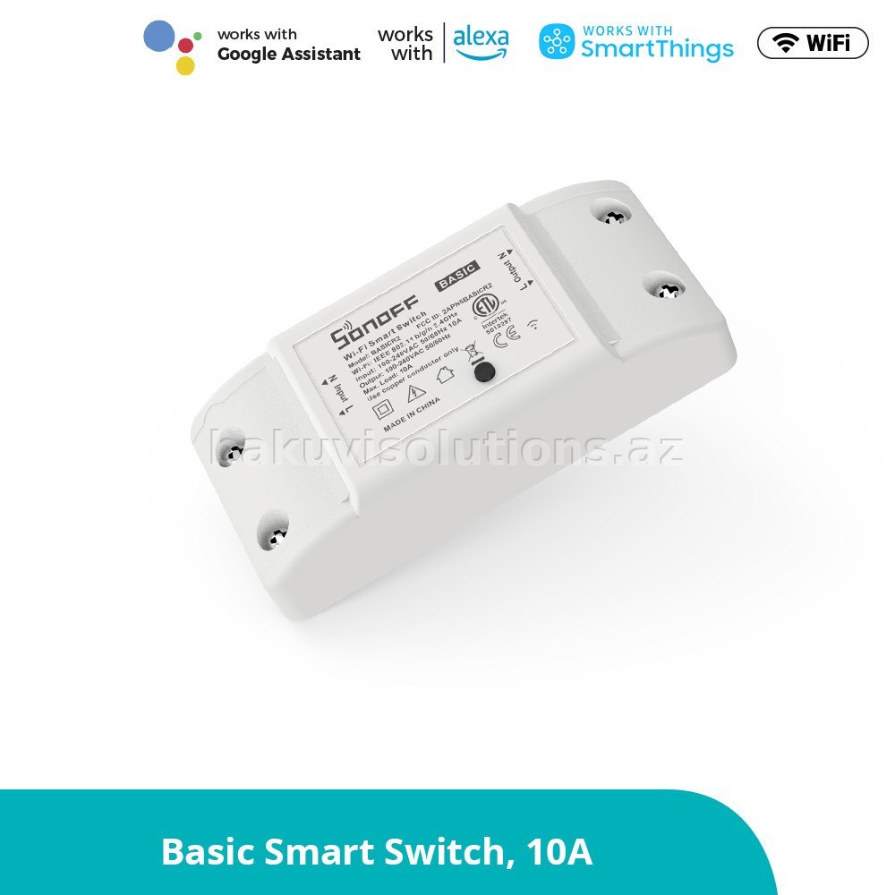 Sonoff BASICR2 Wi-Fi Ağıllı Rele