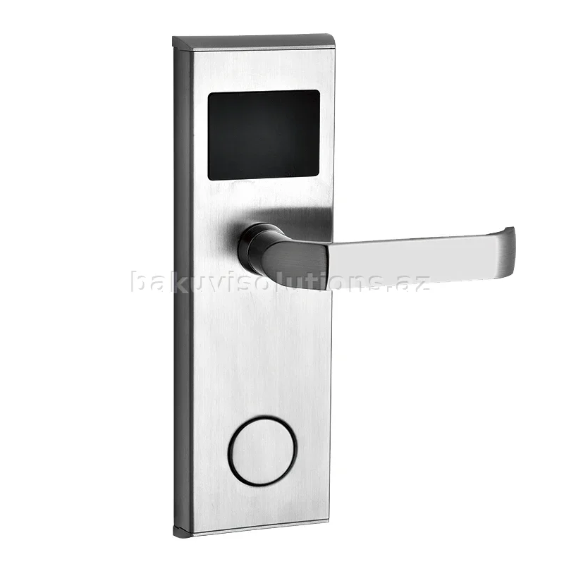 DH8011-Y — Paslanmaz Polad RFID Otel Kilidi (Gümüş-Qızıl)