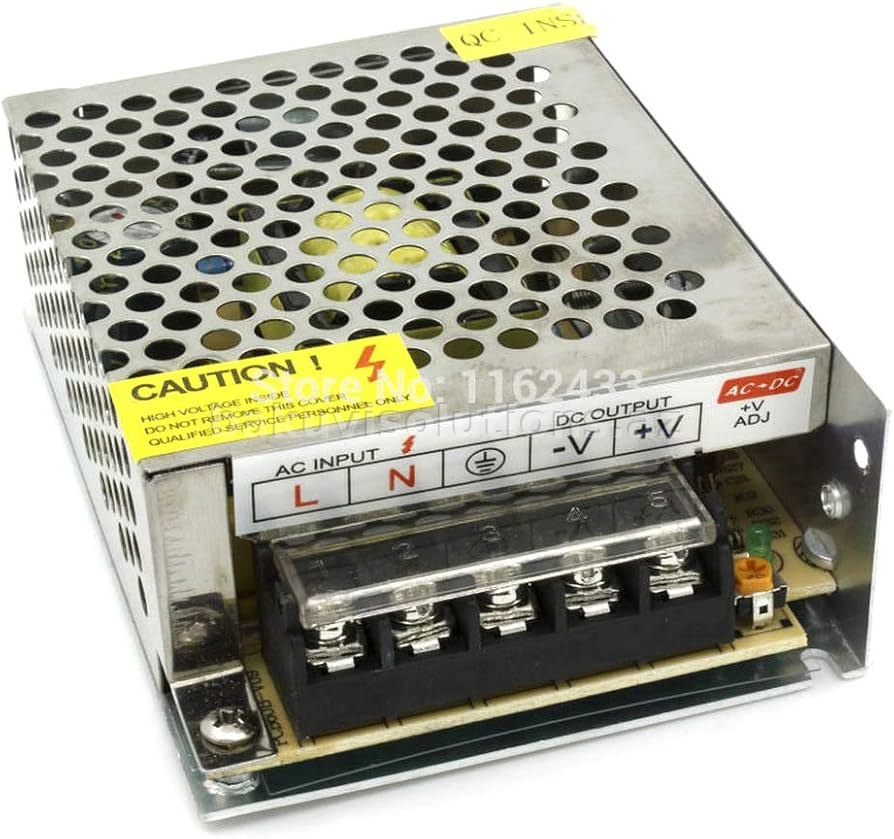 JNDYZM S-60-12 60W 12V 5A CCTV Adaptoru (Setka)