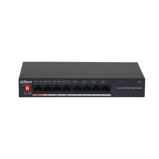 Dahua PFS3008-8GT-60 8 Port Full Gigabit PoE Switch (60W)
